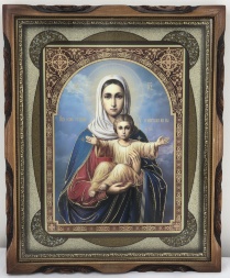 Икона Богородицы «Аз есмь с вами» 44х54