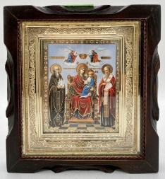 Икона Божией Матери «Экономисса» 19×17