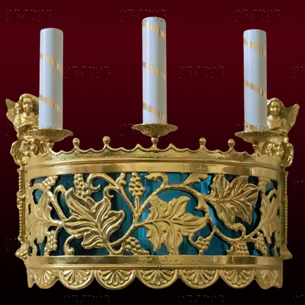 Бра «Хорос Виноград» на три свечи (№79)