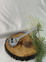 Ковш для теплоты, никелированный, 18,5×7,5 см, высота 3 см