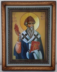 Икона святителя чудотворца Спиридона Тримифунтского