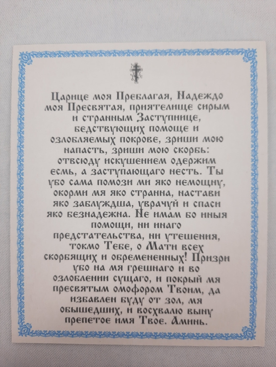 Икона Покров Пресвятой Богородицы