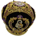 Митра «Корона» фиолетовая
