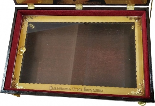 Ковчег для стопы Пресвятой Богородицы 35×25 см (высота 11,5 см)