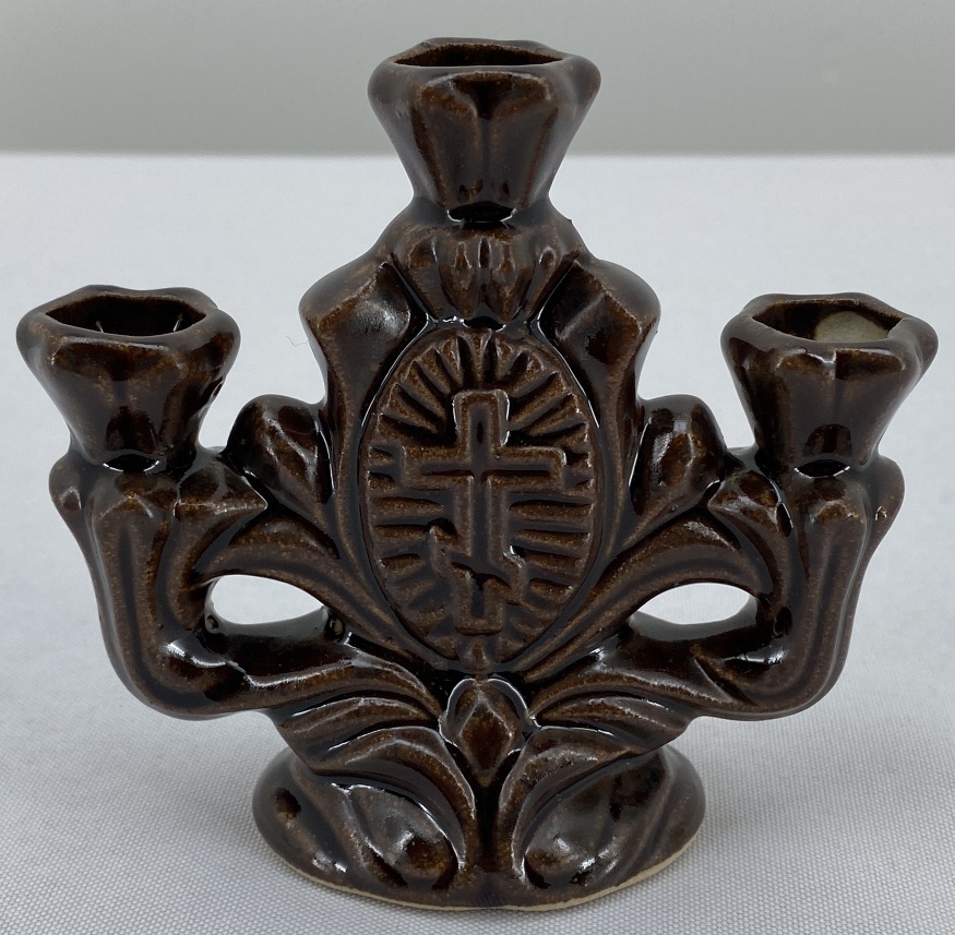 Подсвечник тройной 9,5×4 (высота 9)