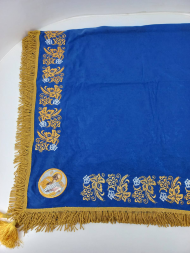 Накидка «Колос» с Евангелистами, с недорогой бахромой