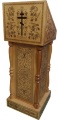 Аналой боковой, 51×45 см (высота 117,5–93 см)