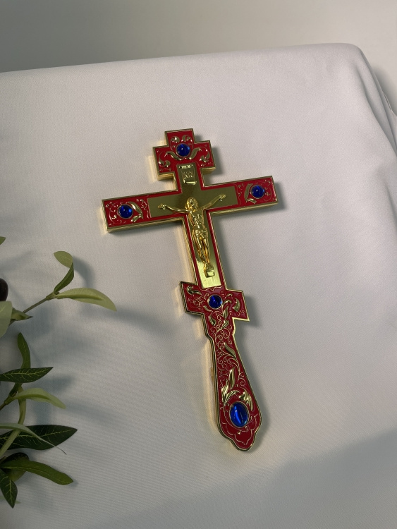 Крест напрестольный китайский №2 26×14,5 см