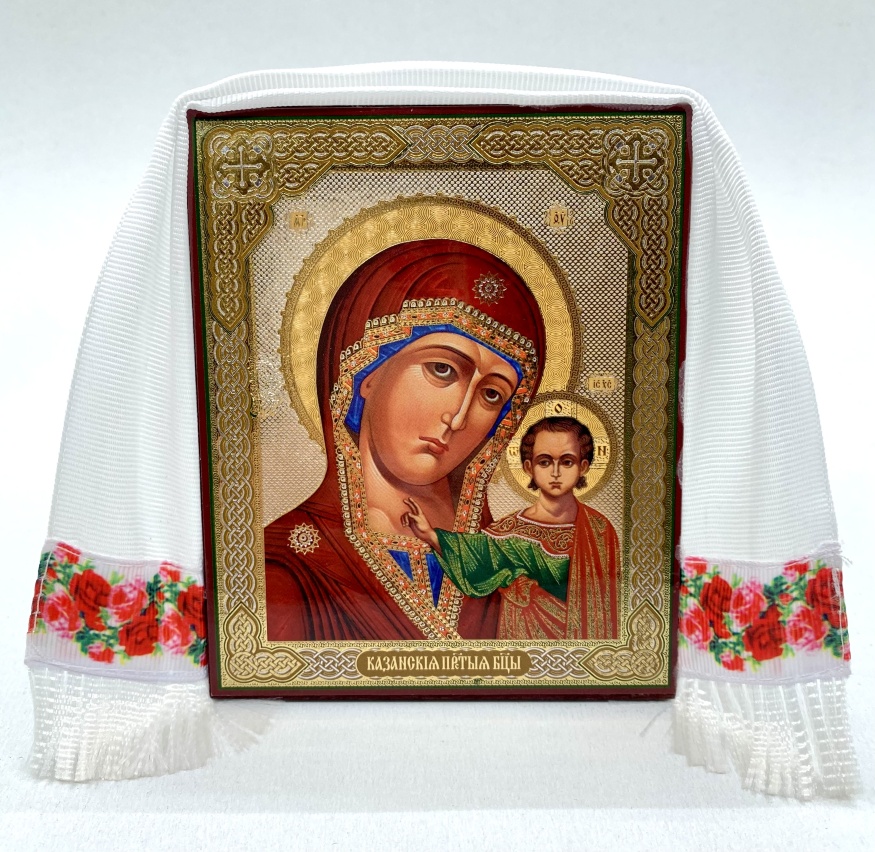 Икона Божией Матери «Казанская» (Византия) 10×12