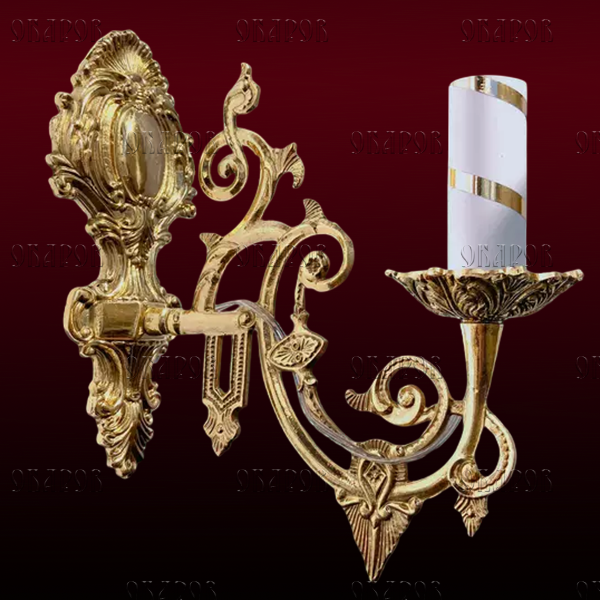 Бра среднее, на одну свечу (№28)