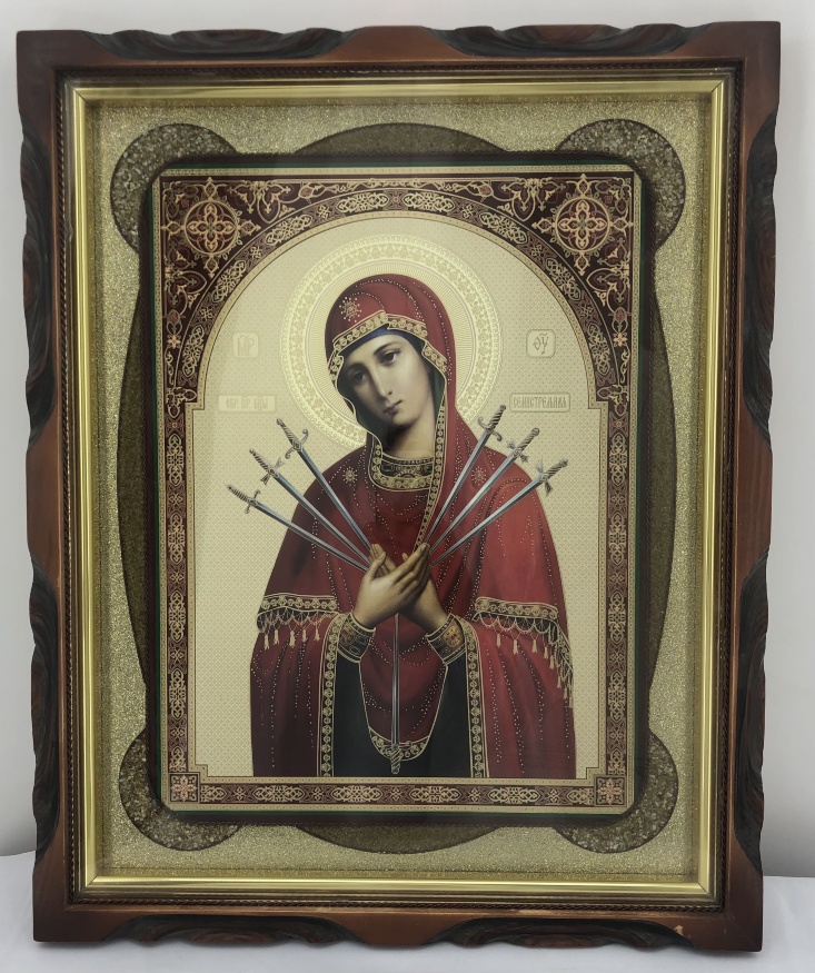 Икона Божией Матери "Семистрельная" 44×54