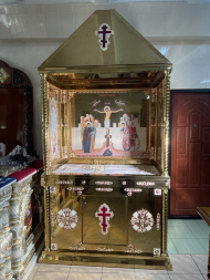 Панихидный киот для песка 142×75×275