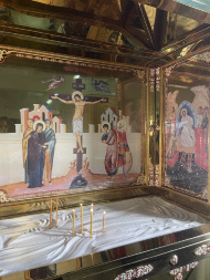 Панихидный киот для песка 142×75×275