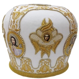 Митра «Херувим» белая