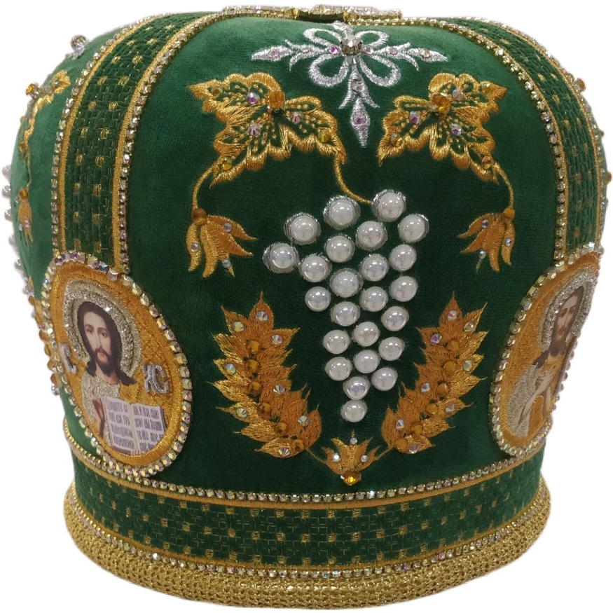 Митра «Колос» зелёная