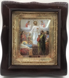 Икона Успения Пресвятой Богородицы 19х17