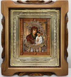 Икона Божией Матери «Святогорская» 19×17