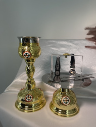 Потир-чаша с принадлежностями (1316)