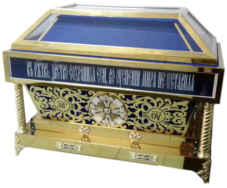 Гробница Пресвятой Богородицы (славянская) 133×71 см