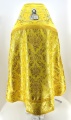 Облачение священника комбинированное, из парчи, с вышитым омуфорным участком, вышивка «Новый узор»