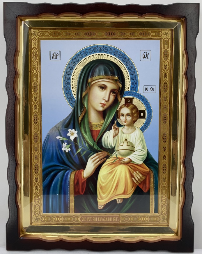 Икона Божией Матери «Неувядаемый Цвет» 47×41