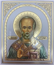 Икона святителя Николая Чудотворца (Божией Матери)