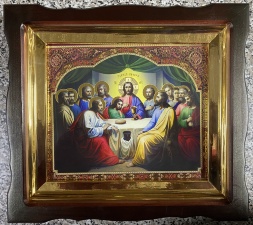 Икона Тайная Вечеря 31х28