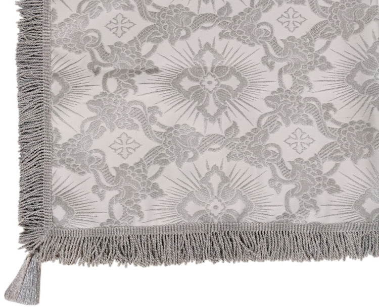 Покров на престол дорогая парча, дорогая бахрома