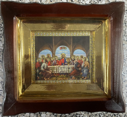 Икона Тайная Вечеря (Византия) 20х18