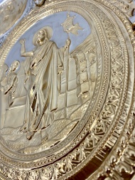 Евангелие напрестольное (на церковнославянском языке) 46×34×9 см