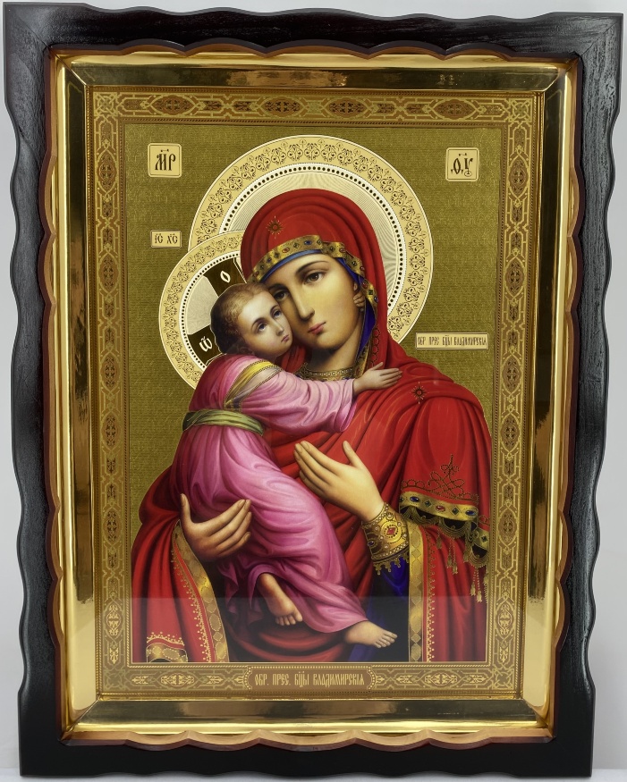 Икона Богородицы «Владимирская» 47×41