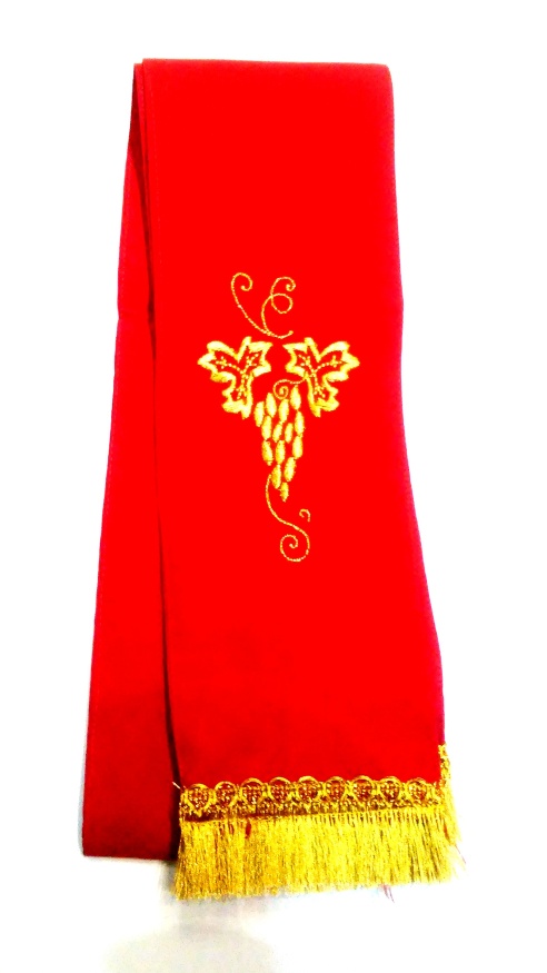 Закладка «Виноград» красная