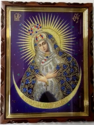 Икона Божией Матери «Остробрамская» 54×70