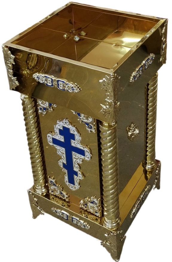 Подставка под огарки 41×41 см (высота 94 см)