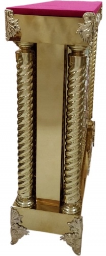 Подставка под мощевик или под литейное блюдо 80×25,5 см (высота 75,5 см)