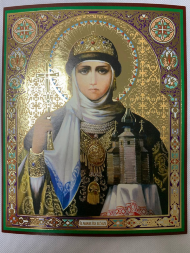Икона святой равноапостольной великой княгини Ольги