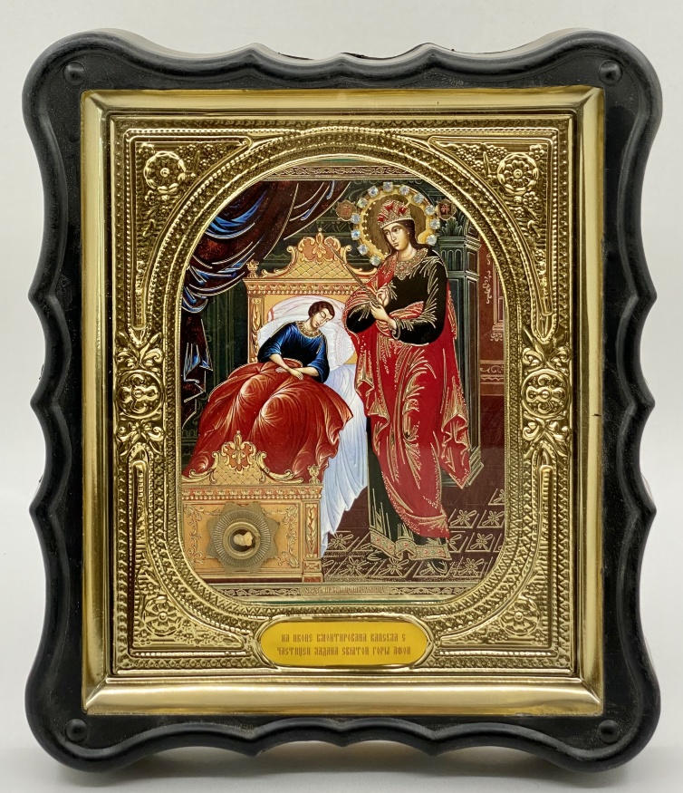 Икона Божией Матери "Целительница" 28х24х3,5