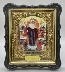 Икона Божией Матери «Всех скорбящих Радость» 28×24×3,5