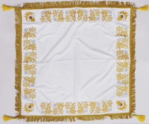 Накидка «Колос» с дорогой бахромой