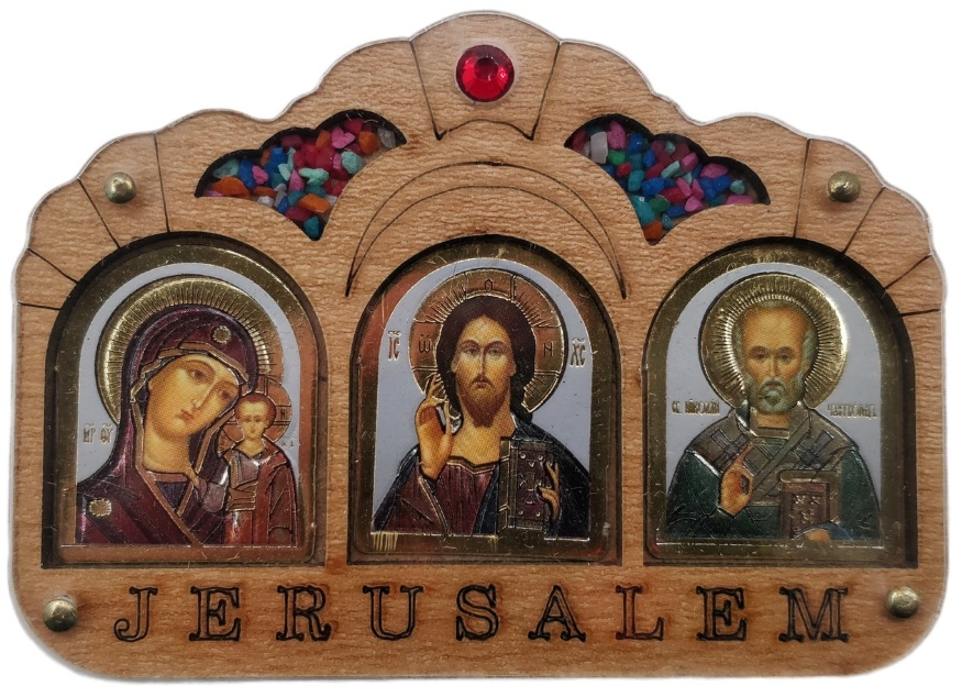 Автомобильный тройник "Греция" арка 7,2×5,2 см