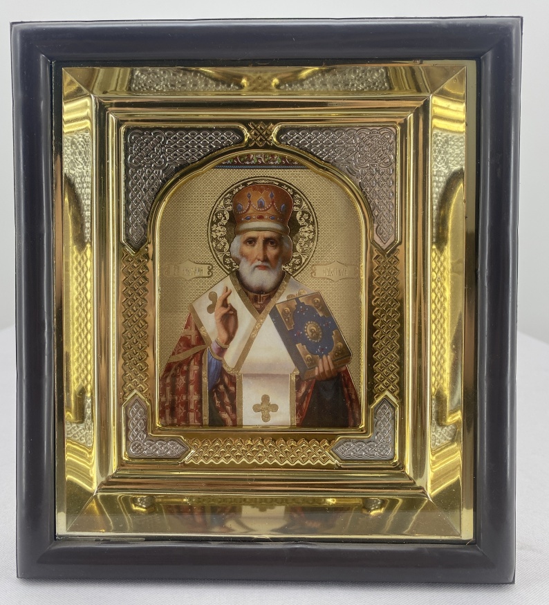 Икона святителя Николая Чудотворца (в митре)