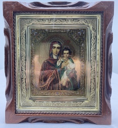 Икона Божией Матери "Похвала" 19×17