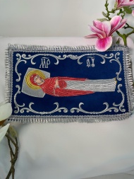 Плащаница Богородицы (вышивка лилия) 20х34