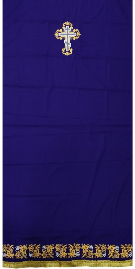 Катапетасма с крестом и вышивкой «Колос»