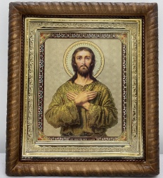 Икона Алексий человек Божий 22,5х25,5 см