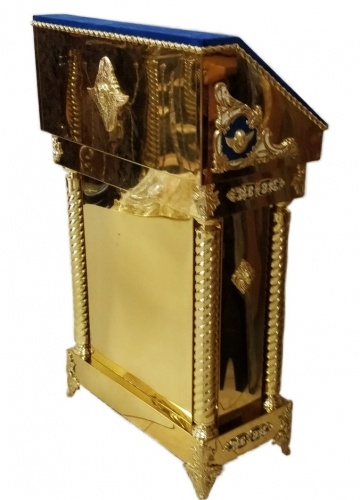 Аналой центральный, 60×75 см (высота 116–94 см)