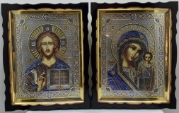 Икона "Венчальная пара" 47×41