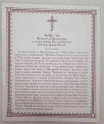 Икона Божией Матери «Неувядаемый Цвет» (Зинаида Фёдоровна)