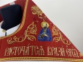 Комбинированное облачение священника, вышитое на парче, с вышитыми иконами, вышивка «Пасхальная»
