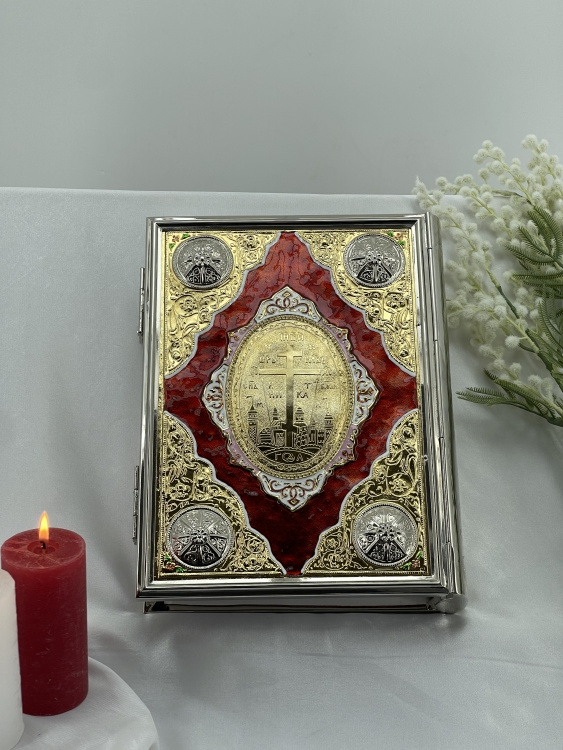 Евангелие напрестольное (на церковнославянском языке) 28×22×7 см